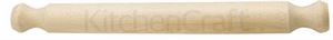 KITCHEN CRAFT BEECH WOOD SOLID 40CM ROLLING PIN