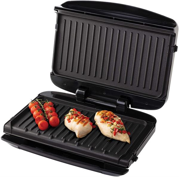 GEORGE FOREMAN 5 PORTION GRILL REMOVABLE PLATES