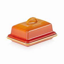 LE CREUSET BUTTER DISH VOLCANIC