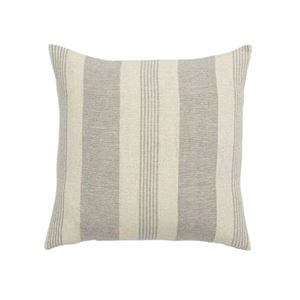 GALLERY SIMPLY ORGANIC STAIGHT SQUARE CUSHION TAUPE
