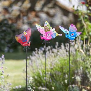 SMART GARDEN BARMY BUTTERFLY STAKES