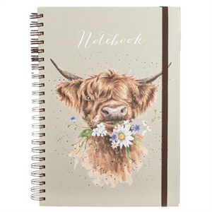WRENDALE DAISY COW A4 NOTEBOOK